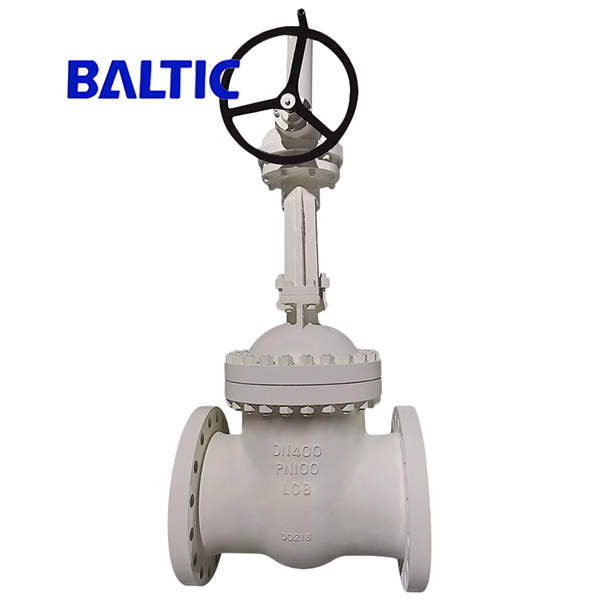 ASTM A352 LCB Gate Valve, Flexible Wedge, DN400, PN100, Flanged