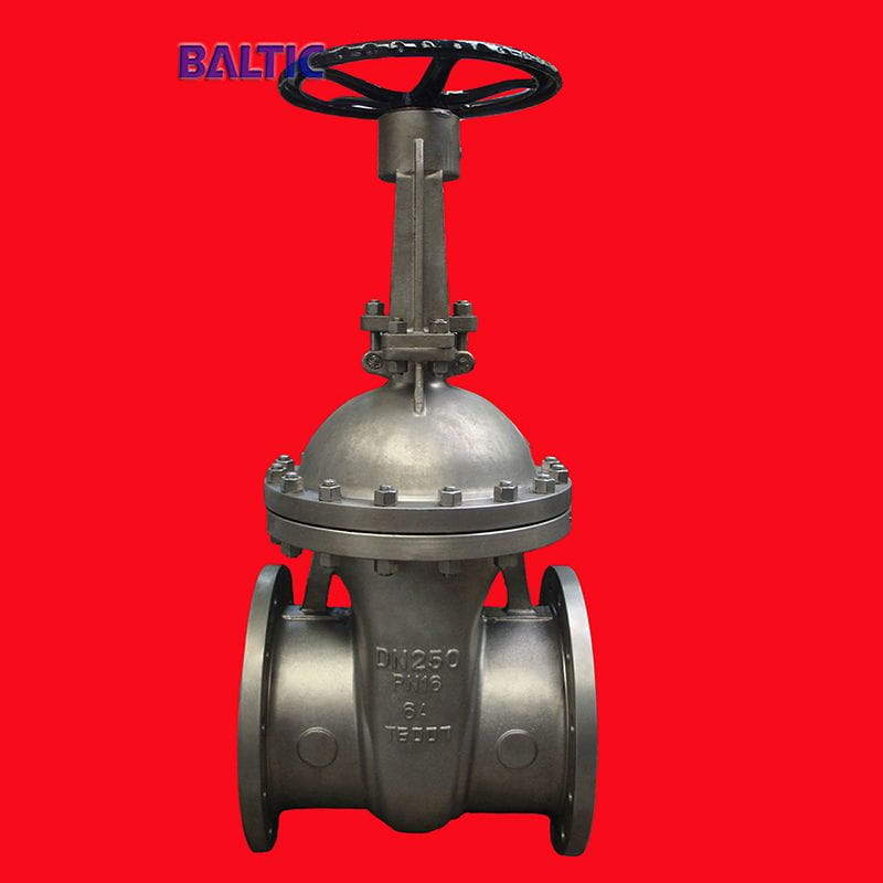 ASTM A995 6A Gate Valve, DN250, PN16, EN 1984, DIN 3352, RF
