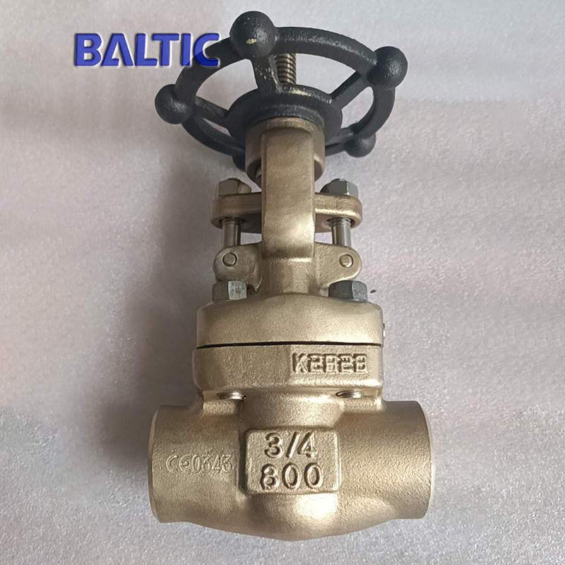 ASTM B150 C63000 Gate Valve, API 602, 3/4 IN, CL800, NPT