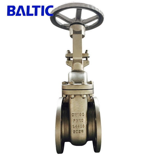 Austenitic Stainless Steel Gate Valve, 1.4408, DN150, PN10, Flanged