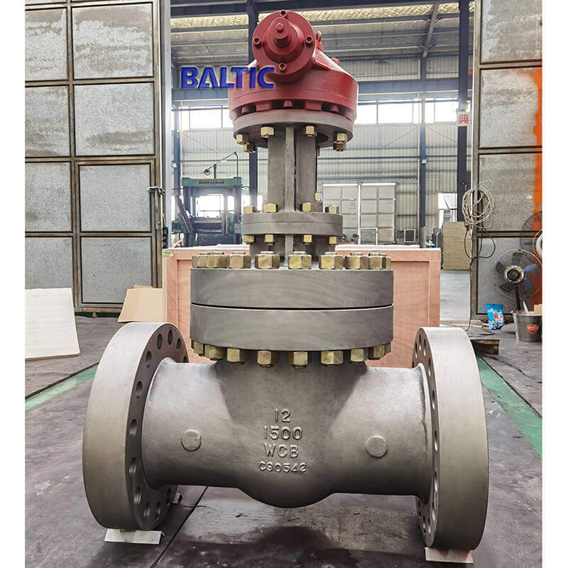 Class Ii Gate ASTM A352 LCB Gate Valve, 12 Inch, Class 300 LB, API 600, RF - Baltic