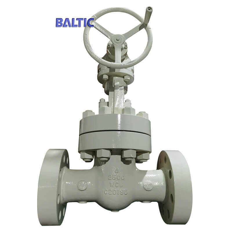 Class 2500 LB Gate Valve, Flexible Wedge, 4 IN, WCB, API 600