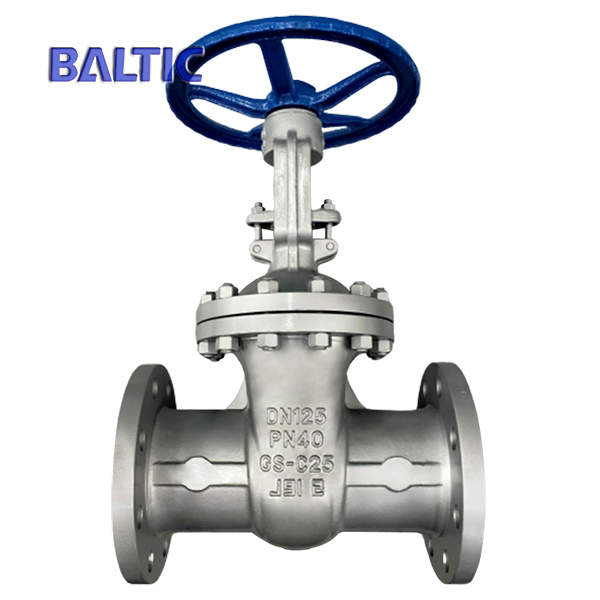 DN125 Flexible Wedge Gate Valve, DIN 3352, EN 1984, PN40, RF End