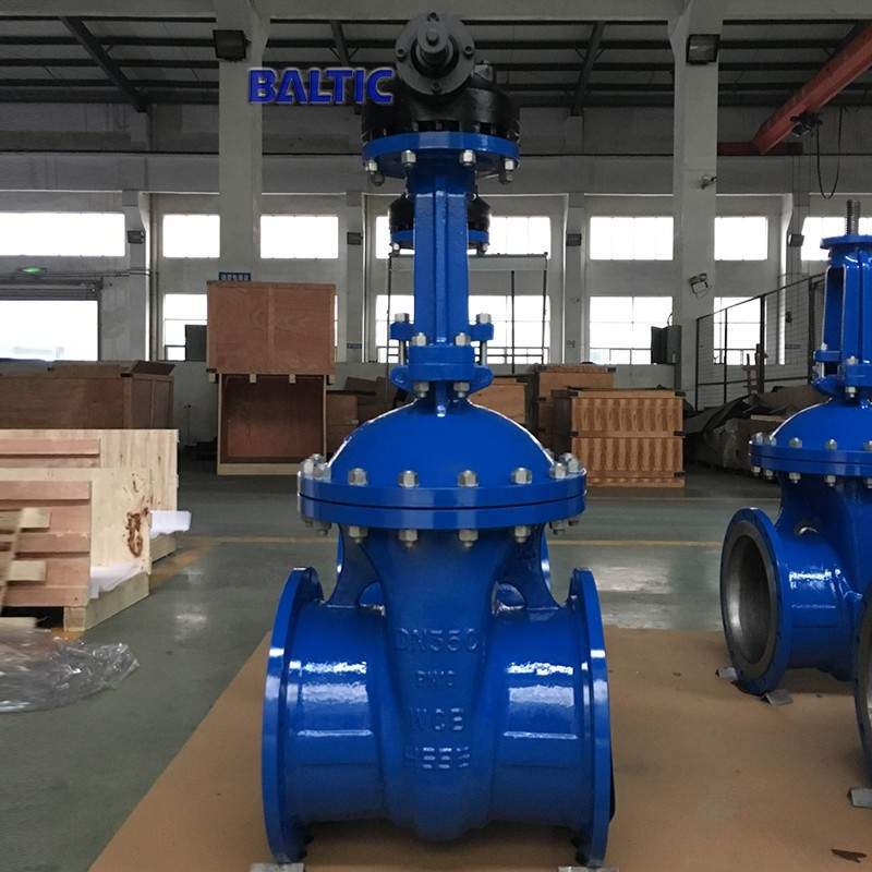 DN350 PN16 Wedge Gate Valve, WCB, EN 1984, DIN 3352, RF