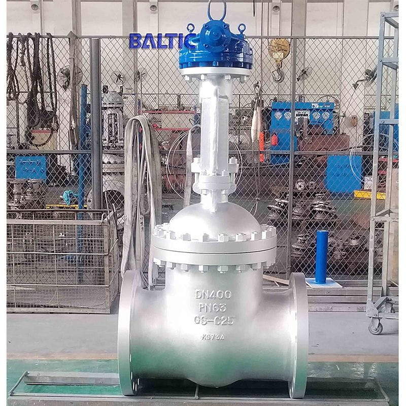 GS-C25 Gate Valve, DN400, PN63, EN 1984, DIN 3352