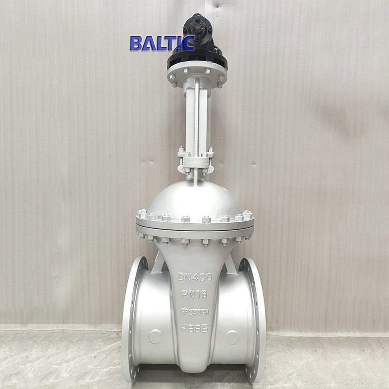 DN400 Wedge Gate Valve, PN16, EN 1984, DIN 3352, RF