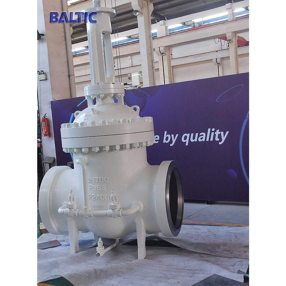 GP240GH Gate Valve with Drain & Bypass, DN700, PN63