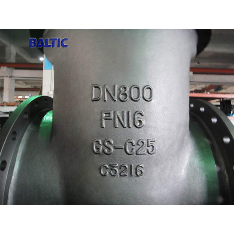 DN800 PN16 Wedge Gate Valve, GS-C25, EN 1984, DIN 3352