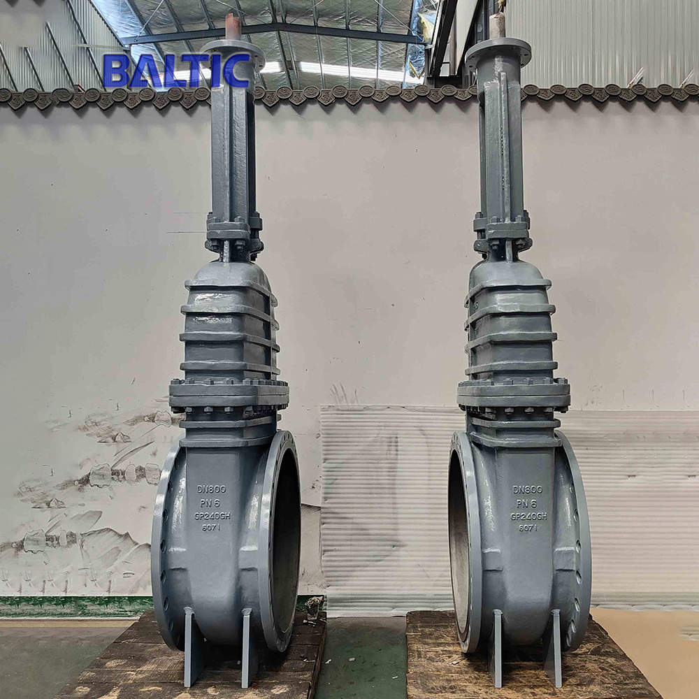 DN800 PN6 Wedge Gate Valve, GP240GH, EN 1984, DIN 3352, RF