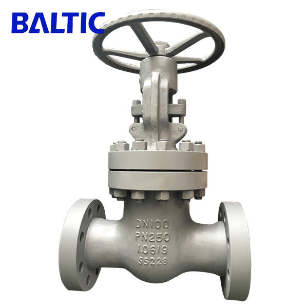 EN 1.0619 Carbon Steel Gate Valve, Flexible Wedge, DN100 PN250, RTJ