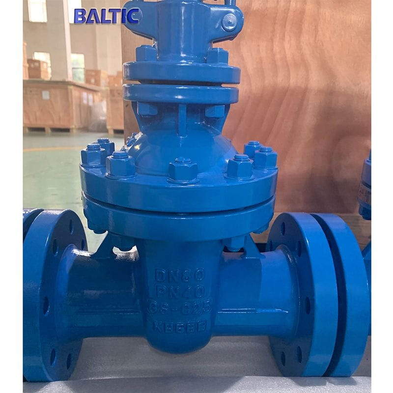 EN 1984 Gate Valve, Non-Rising Stem, GS-C25, DN80, PN40