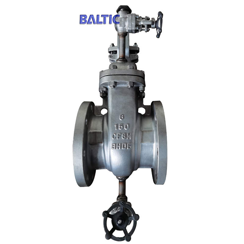 Flexible Wedge Gate Valve with Drain Valve, 6IN, CL150, CF8M