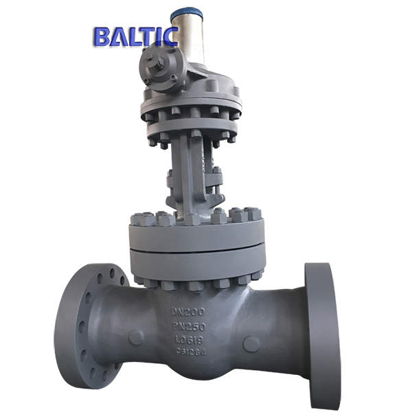 Gearbox Operated Gate Valve, 1.0619, DN200, PN250, RTJ, EN 1984