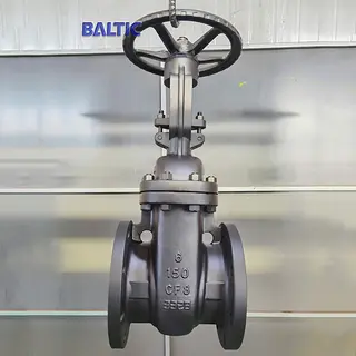 ASTM A351 CF8 Gate Valve, 150 LB, 6 IN, API 600, ASME B16.34