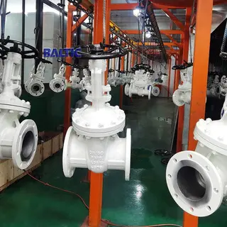 Cast Steel 1.0619 Gate Valve, DIN 3352, DN150, PN16, RF