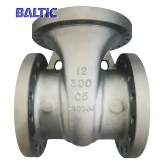 ASTM A217 C5 Gate Valve, 12 Inch, Class 300 LB, RF, API 600