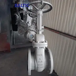 API 600 Gate Valve, ASTM A216 WCB, 8 Inch, 150 LB, RF