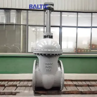 DN800 PN25 Gate Valve, ASTM A216 WCB, DIN 3352, EN 1984