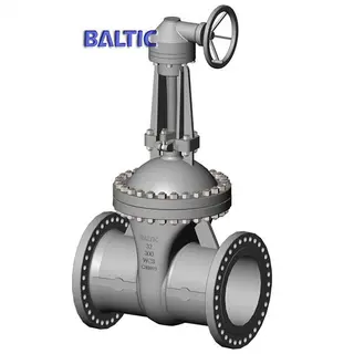 RF Flanged Flexible Wedge Gate Valve, ASTM A216 WCB, 32 Inch 300 LB