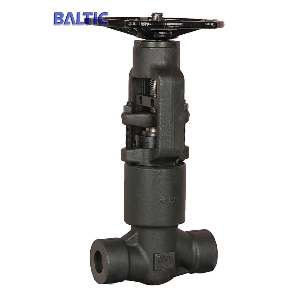 ASTM A105N Globe Valves, API 602, 2 Inch, 2500 LB, PSB, BW