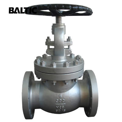 ASTM A216 WCB Globe Valve, 6 Inch, CL300, ASME B16.34, BS 1873, RF