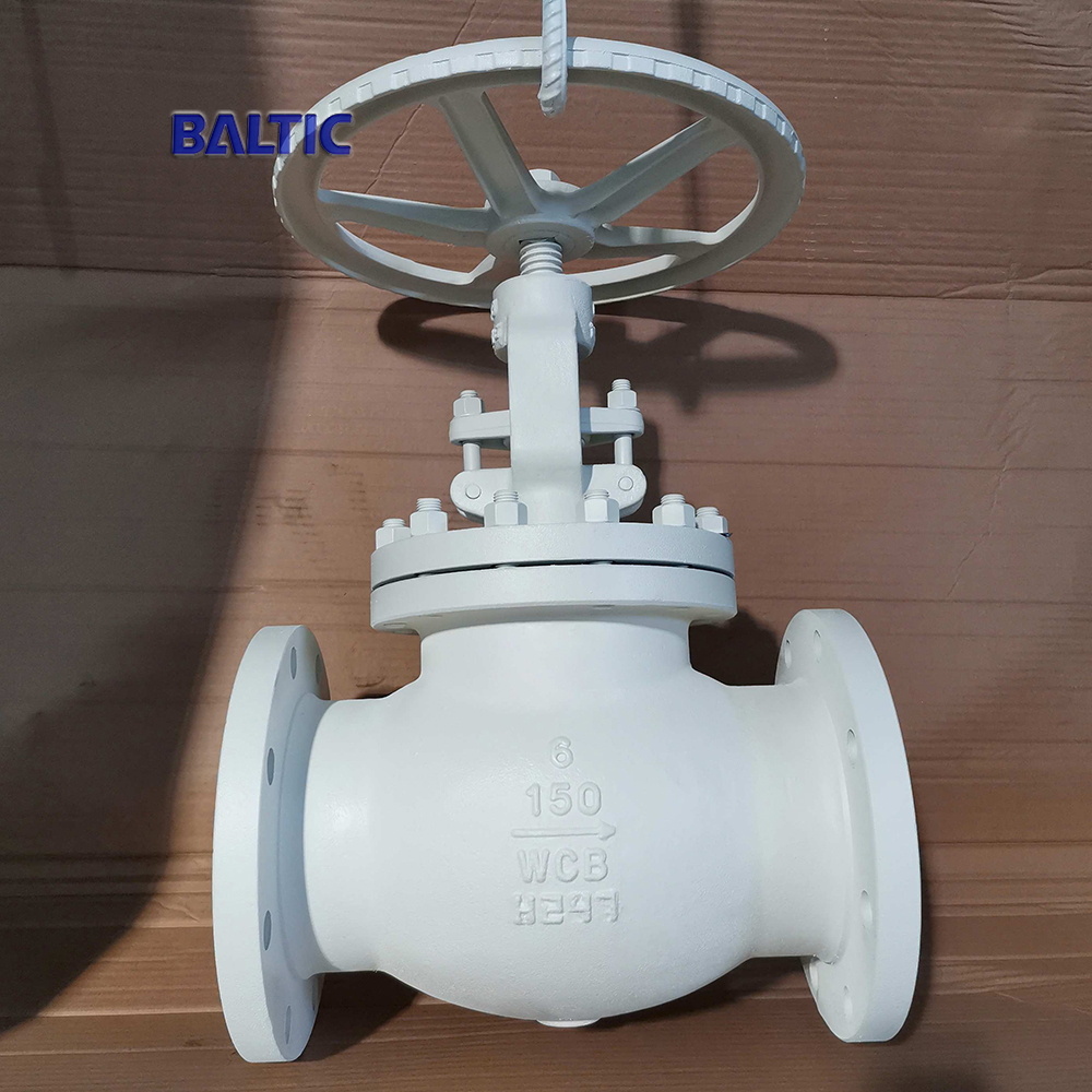 ASTM A216 WCB Globe Valves, BS 1873, ASME B16.34, 6 IN, CL150