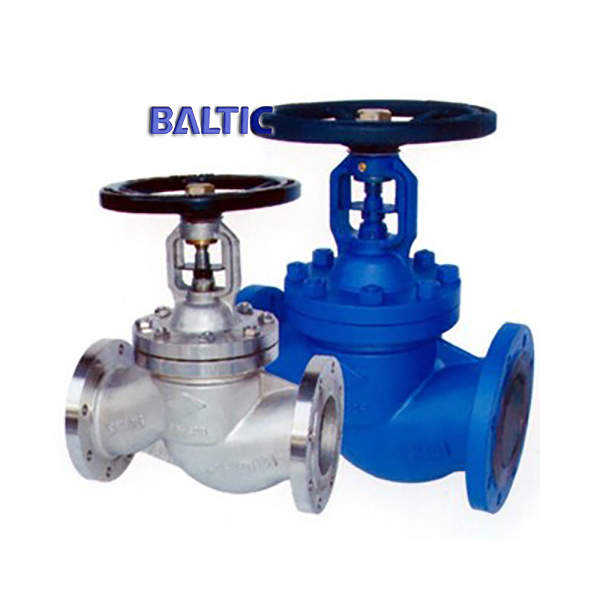ASTM A217 WC6 Globe Valve, Bellow Seal, DN200, PN40, RF Ends
