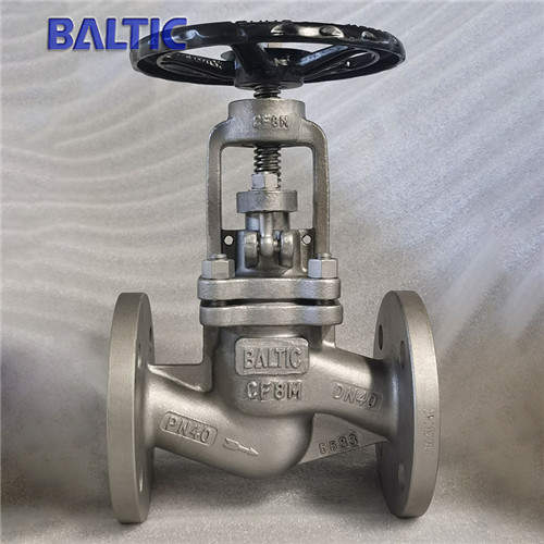 ASME B16.34 ASTM A351 CF8M Globe Valve, DN40, PN40, RF