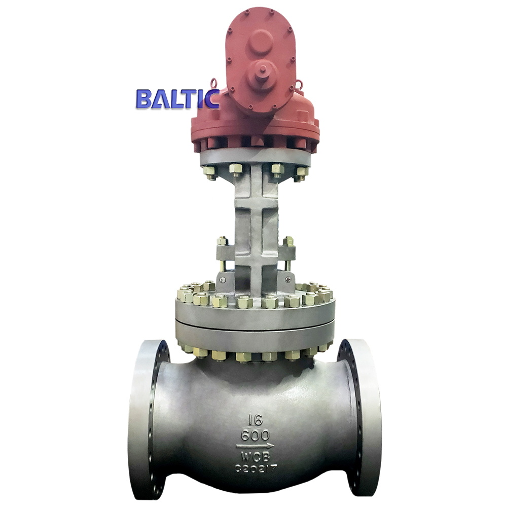 ASTM A216 WCB Globe Valves, BS 1873, 16 IN, DN400, CL600, RF