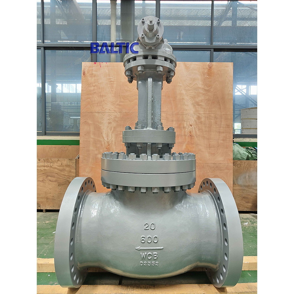 Carbon Steel Globe Valve, ASME B16.34, WCB, 20 IN, 600 LB