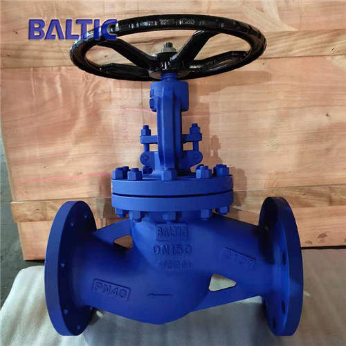 DIN 3356 GP240GH Globe Valve, Bolted Bonnet, DN150, PN40, RF
