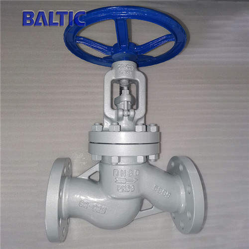 DIN 3356 GS-C25 Globe Valve, BS 1873, ASME B16.34, DN80, PN63
