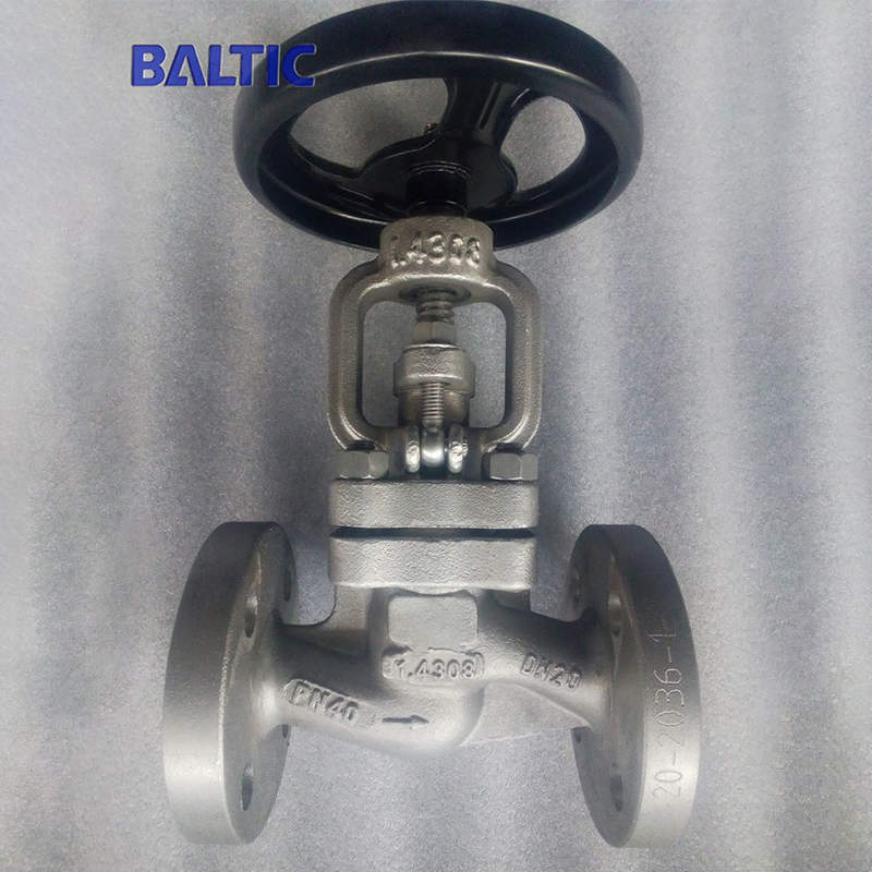 EN 13709 S-type Globe Valve, 1.4308, DN20, PN40, RF Flange