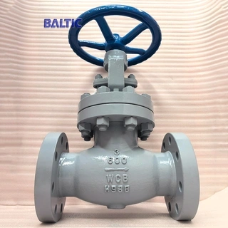 BS 1873 Globe Valve, ASME B16.34, A216 WCB, 3 IN, 600 LB, RF