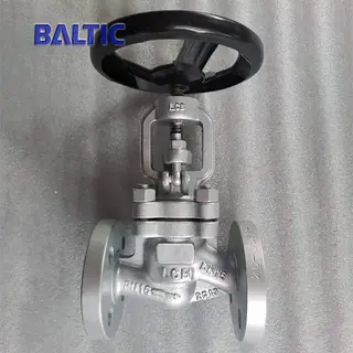 EN 13709 Full Bore Globe Valve, ASTM A352 LCB, DN15, PN16