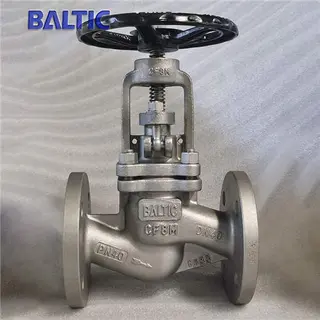 ASME B16.34 ASTM A351 CF8M Globe Valve, DN40, PN40, RF