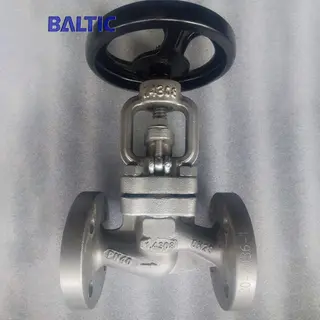 EN 13709 S-type Globe Valve, 1.4308, DN20, PN40, RF Flange