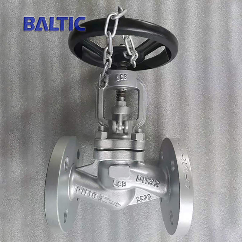 S-type Globe Valve with Lock Device, A352 LCB, DN32, PN16