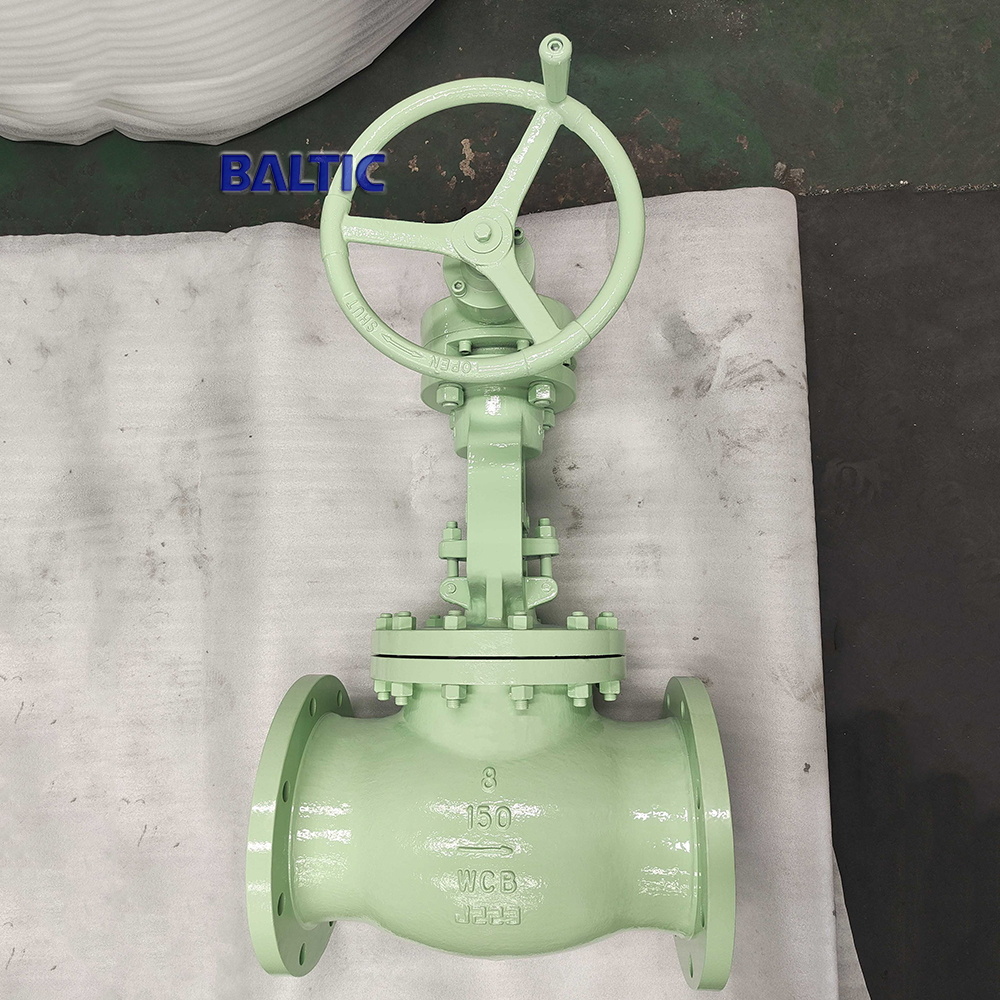 Carbon Steel Globe Valves, ASME B16.34, WCB, 8 Inches, CL150