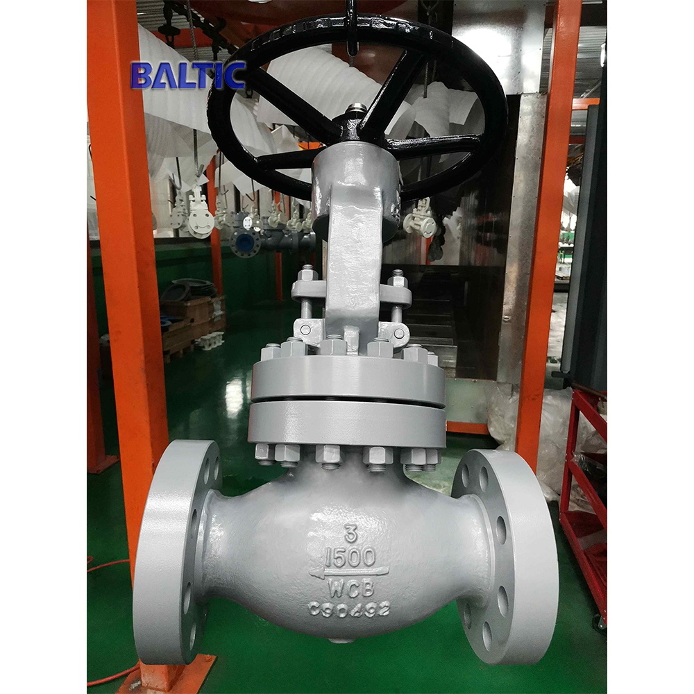 ASTM A216 WCB Globe Valves, BS 1873, 3 IN, DN80, CL1500 LB