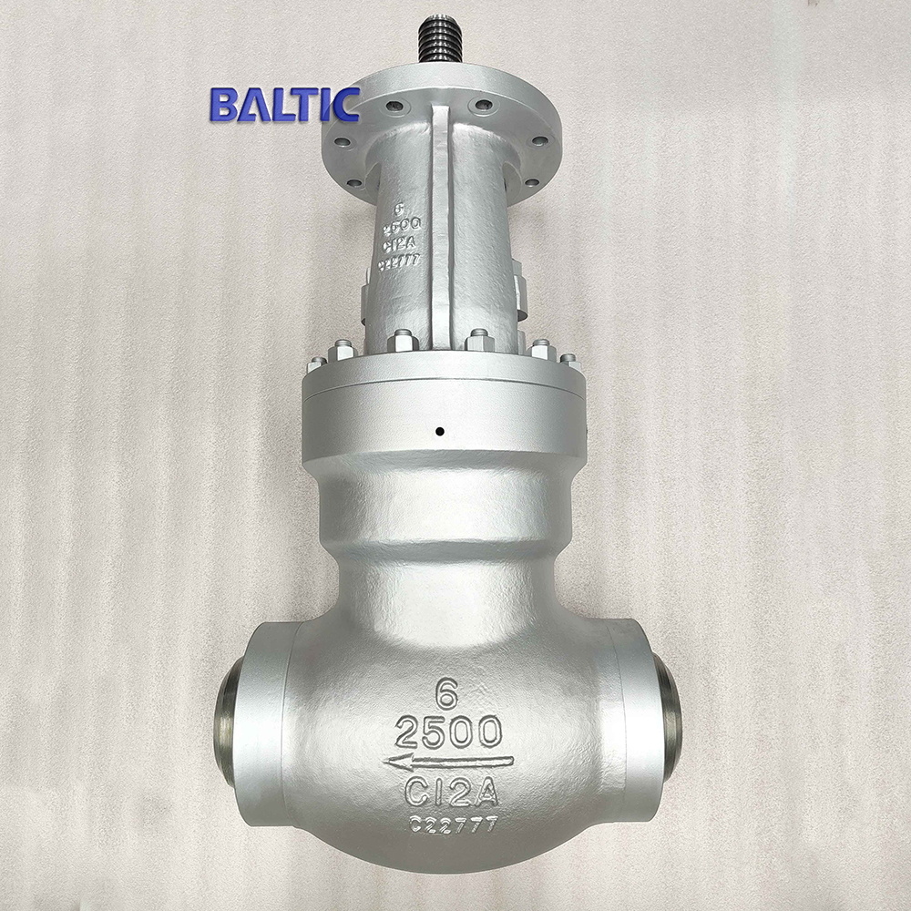 ASTM A217 C12A Globe Valves, ASME B16.34, 6 IN, 2500 LB, BW