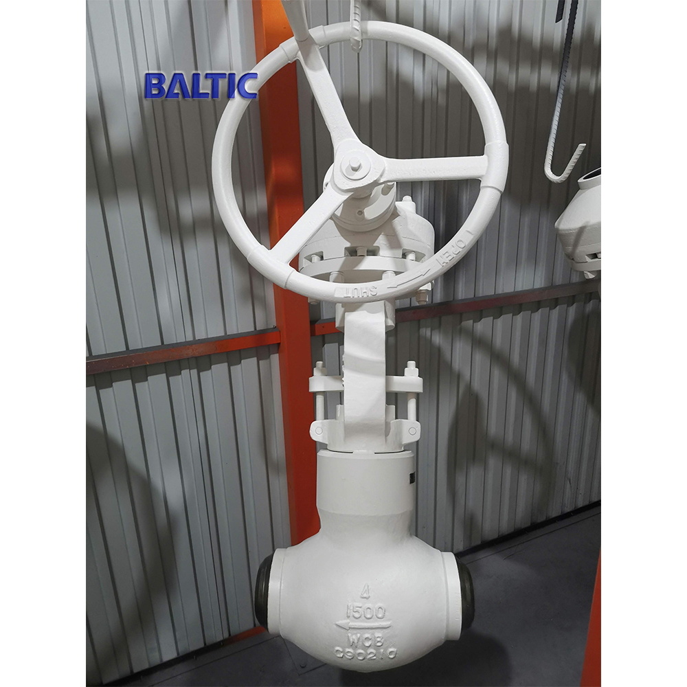 ASTM A352 LCB Globe Valve, ASME B16.34, 4 IN, CL1500, PSB