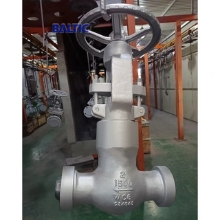 ASME B16.34 Globe Valve, A217 WC6, 2 Inch, 1500 LB, BW Ends
