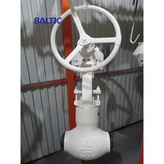 ASTM A352 LCB Globe Valve, ASME B16.34, 4 IN, CL1500, PSB