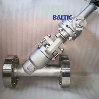 ASTM A182 F316 Y Globe Valve, 3 Inch, 2500 LB, API 602, RF