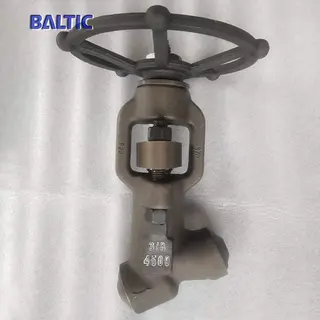 ASTM A182 F22 Globe Valve, 3/8 Inch, 4500 LB, API 602, BW