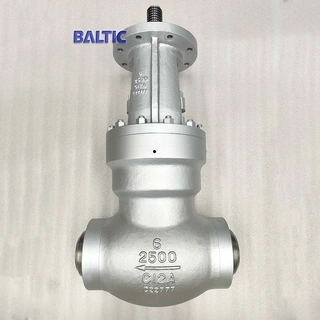 ASTM A217 C12A Globe Valves, ASME B16.34, 6 IN, 2500 LB, BW
