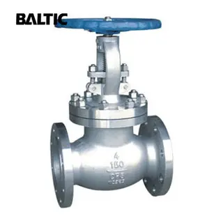 ASTM A351 CF8 Globe Valve, 4IN, CL150, ASME B16.34, BS 1873, RF