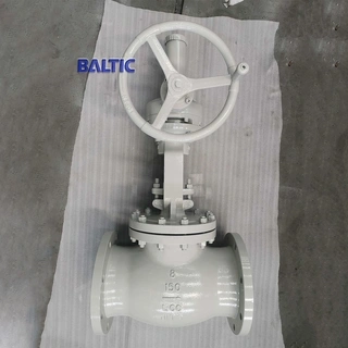 ASTM A352 LCC Globe Valve, BS 1873, 8 IN, 150 LB, RF Flanged