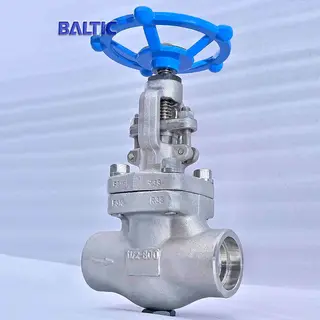 Class 800 LB Globe Valve, API 602, A182 F316, 1-1/2 Inch, SW